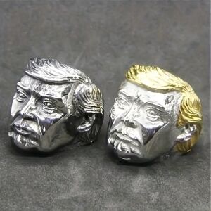 Awesome Quality Stainless Steel Donald Trump Men's 2 Piece Ring Set